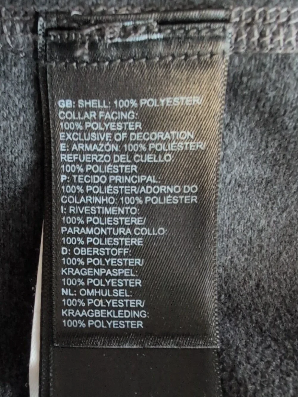 The North Face Charcoal Lightweight Tech Glacier Quarter-Zip Jacket XL   878A
